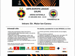 FCSB - Fenerbahce UEFA Europa League